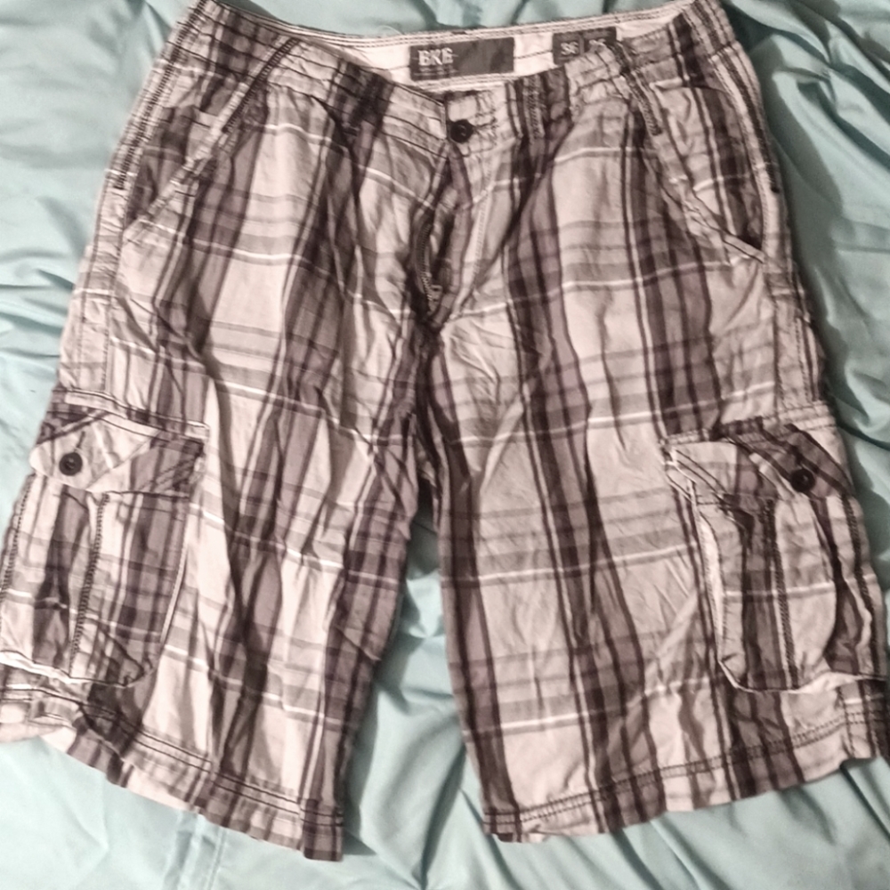 Plaid shorts